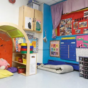 Preschool classroom at Cross Island YMCA