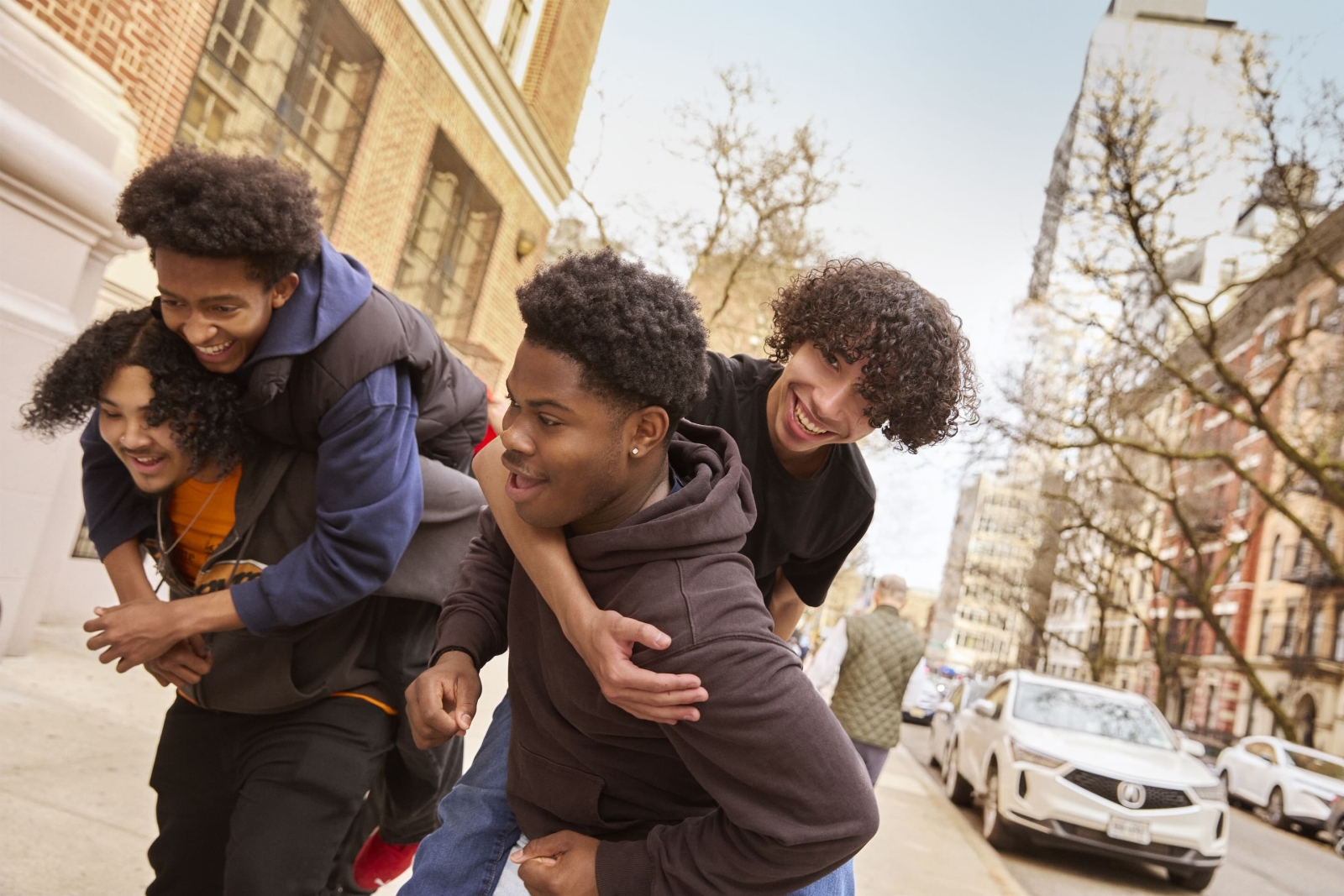 teens on street