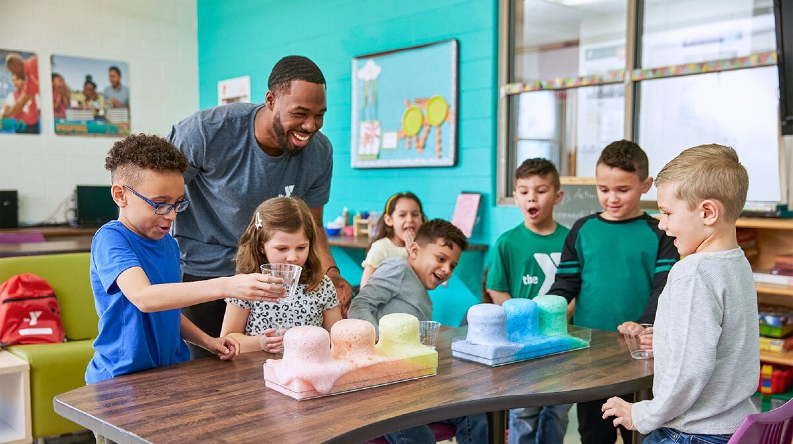 kids in classroom