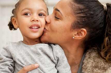 Mother and daughter at YMCA family activities