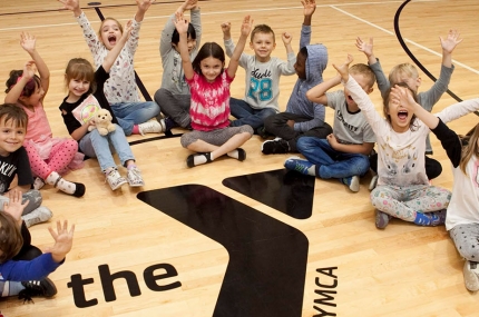 Preschool kids at the YMCA