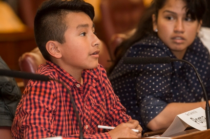 Teens learn about the political process through Teens Take the City