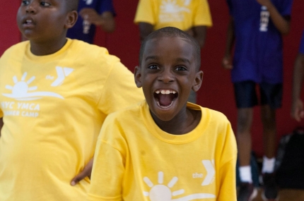 Summer camp fun for kids at the YMCA