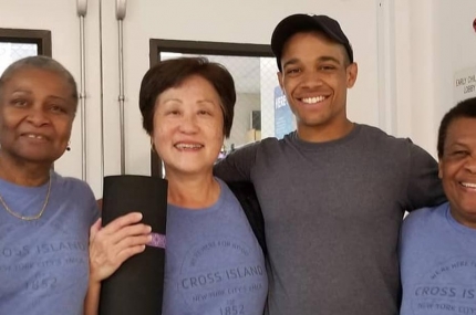 Cross Island YMCA members