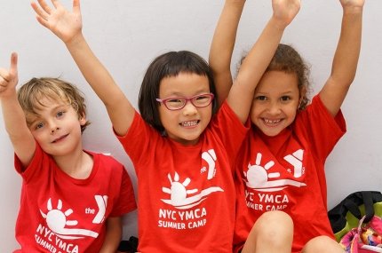 Summer camp fun for kids at the YMCA