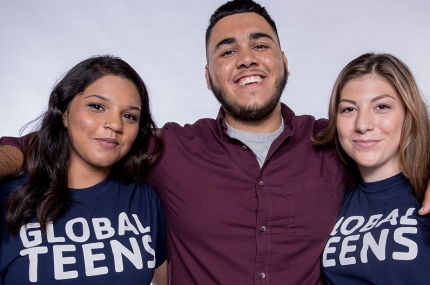 Global teen YMCA participants