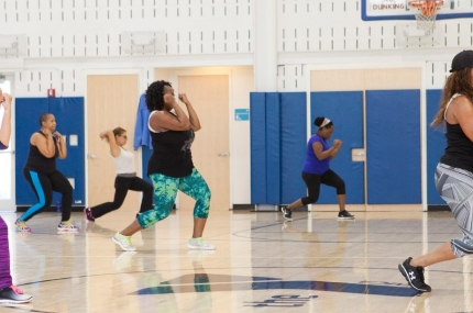 Group fitness class