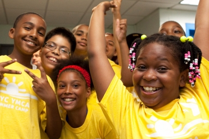 Campers at the Bronx