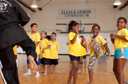 Summer camp fun for kids at the YMCA