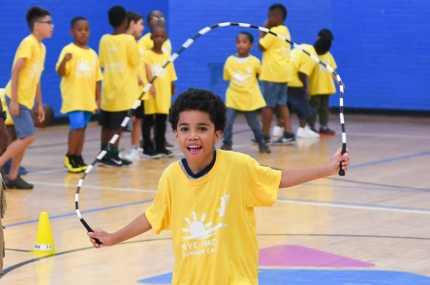 Summer camp fun for kids at the YMCA
