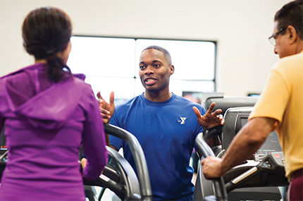 Y Personal Trainer advises two clients