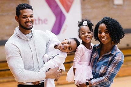 Family at YMCA