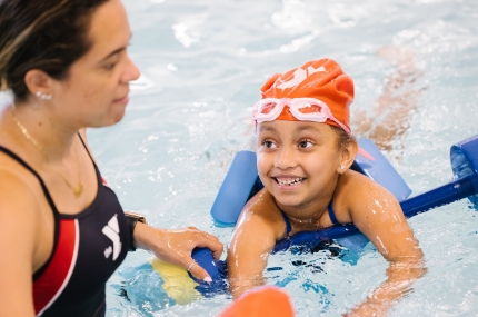 swim, youth, girl, pool