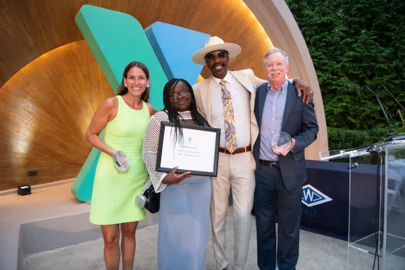 Honorees at Golf & Gala 2024