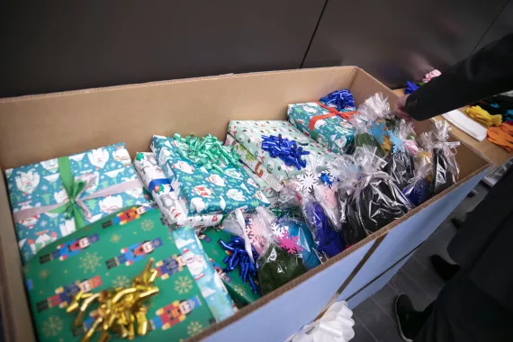 Gifts at Morgan Stanley's Neighborhood Good Campaign