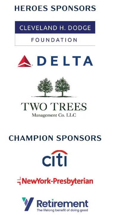2025 Heroes of New York "Heroes" Sponsors.