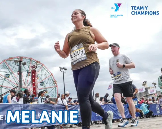 Melanie Loebig Butters, Team Y Champions runner