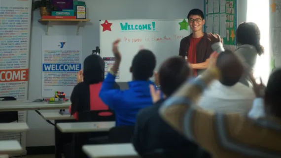 New Americans Initiative classroom