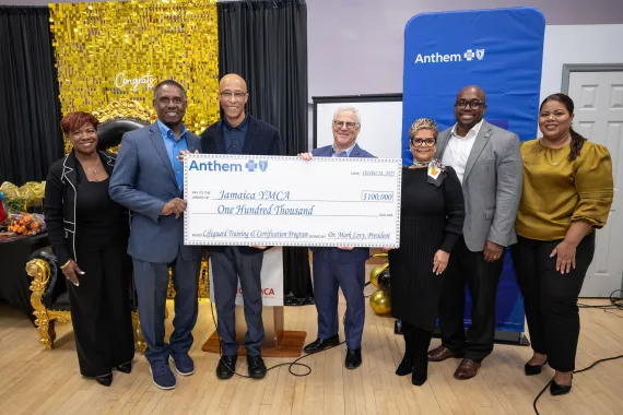 Jamaica YMCA event with Anthem