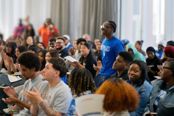 Riky Pierre accepts scholarship at College Decision Day