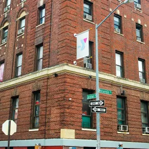 Entrance to Greenpoint YMCA in Brooklyn