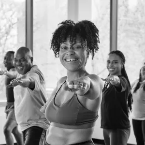 group yoga glass