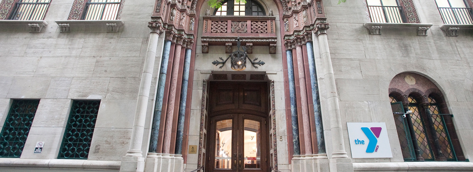 West Side YMCA entrance Upper West Side Manhattan