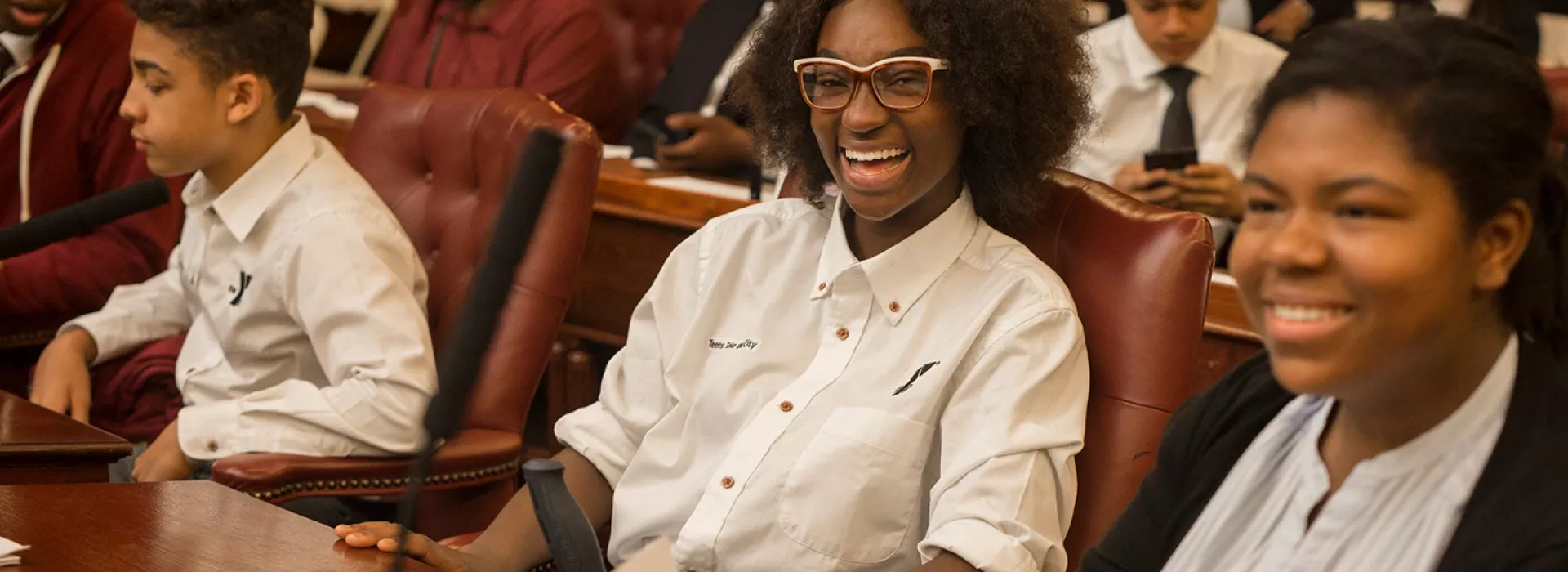 Teens Take the City teen program through the YMCA