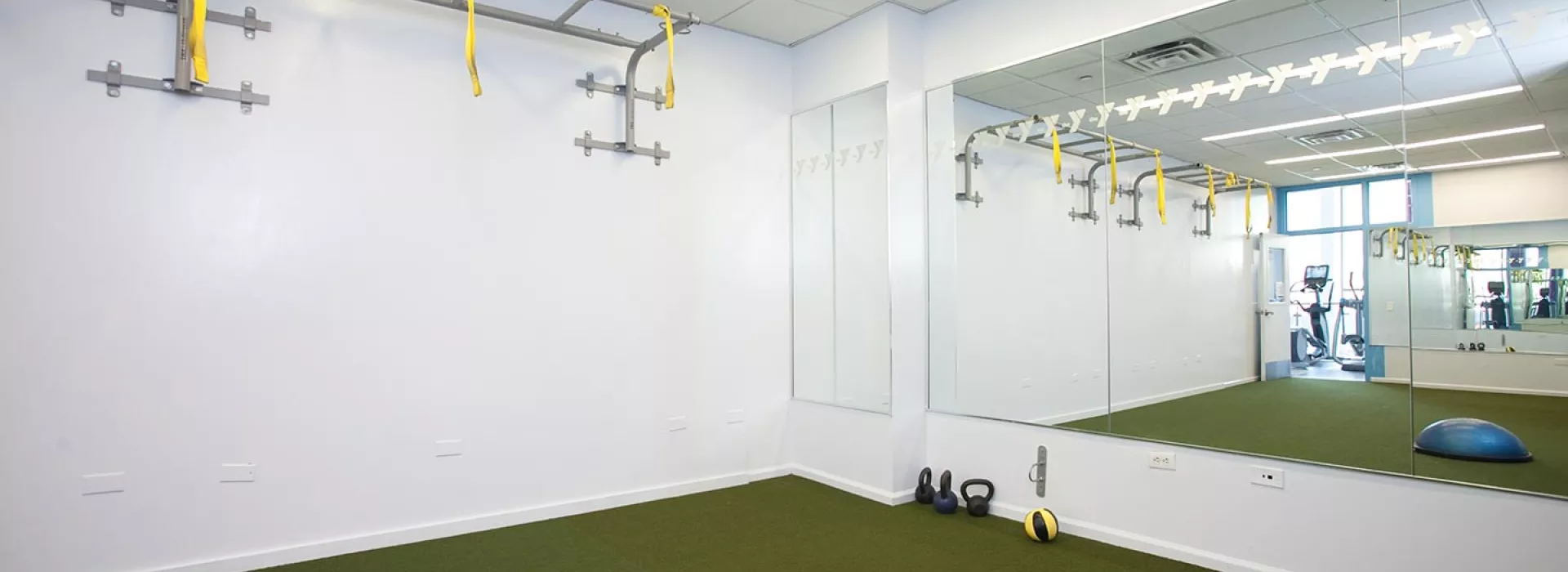 Functional training space to do crossfit activities at Dodge YMCA in Brooklyn