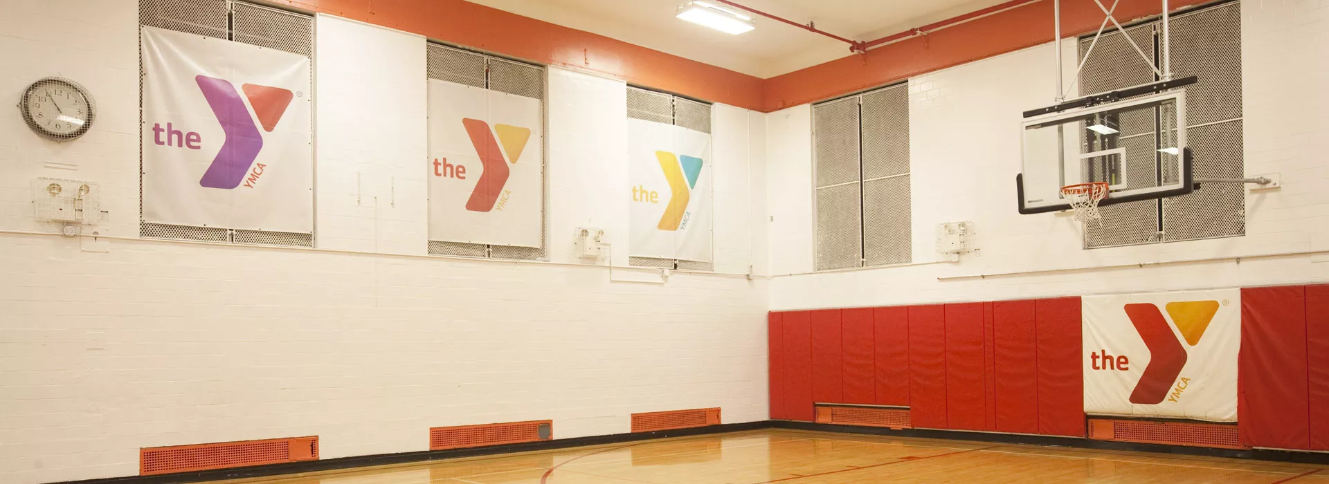 Basketball court at Vanderbilt YMCA