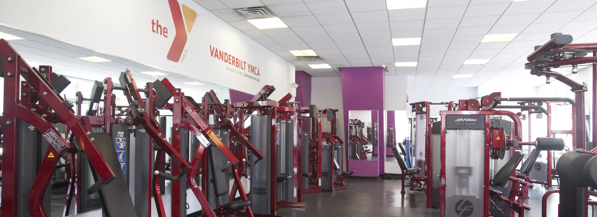 State-of-the-art fitness equipment at the Vanderbilt YMCA in Midtown East.
