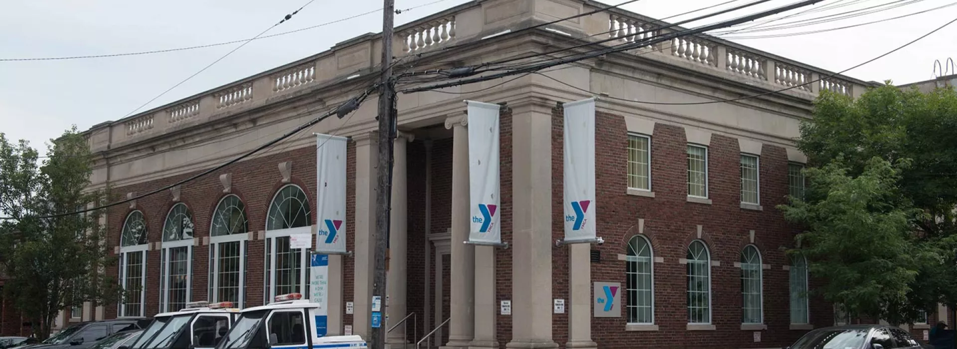 Entrance to Ridgewood YMCA in Queens