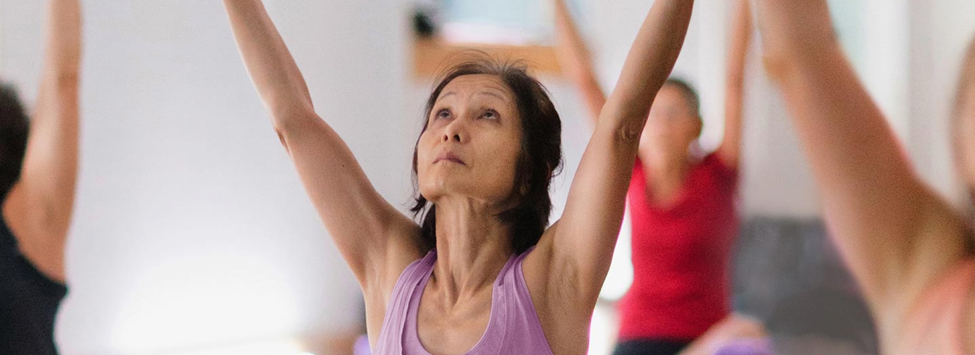 Woman doing yoga