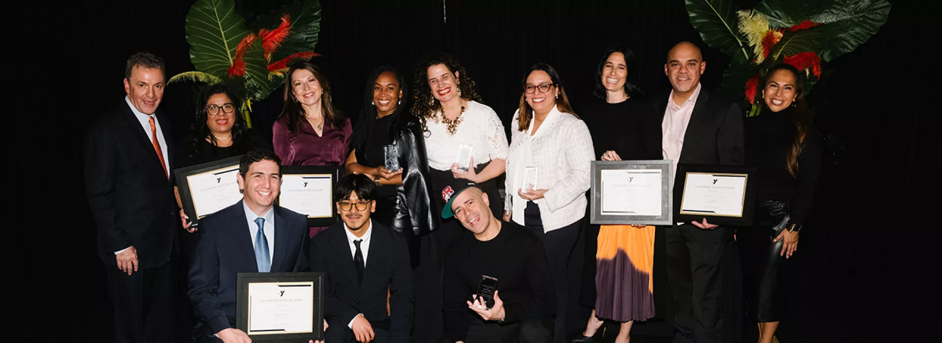 Honorees and student award winners together.