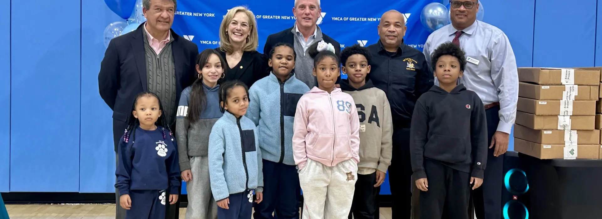 AT&amp;T event bridges digital divide with YMCA kids.